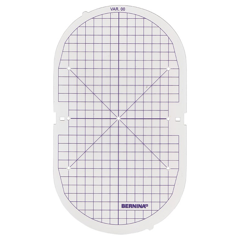 Bernina Schablone zu grossem, ovalen Stickrahmen, 435, 450, 560, 580, 640